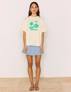 SAFIR DENIM MINI SKIRT