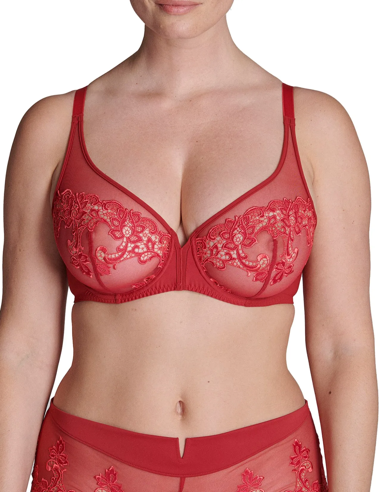 SAGA FULL CUP PLUNGE BRA