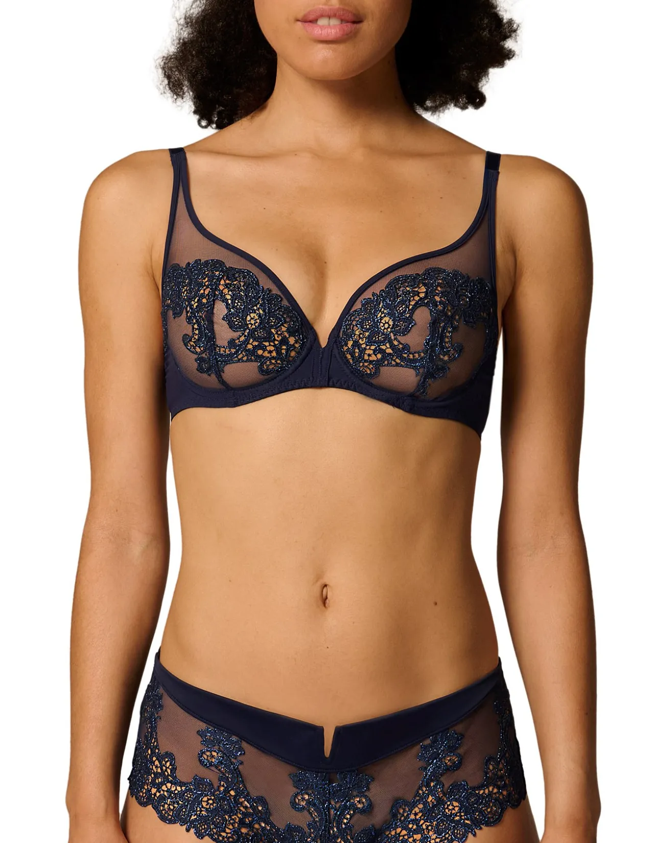 SAGA FULL CUP PLUNGE BRA
