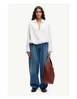 SAHARPER PLEAT JEANS 15893