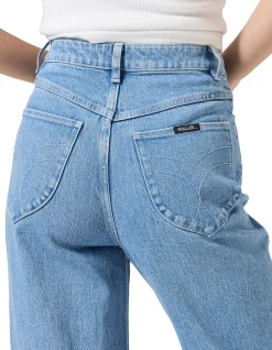 Sailor Jean Long High Rise Wide Leg Jeans