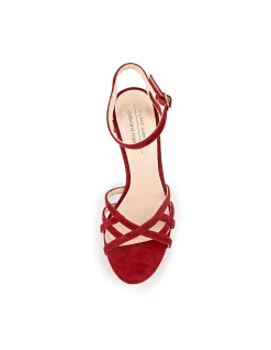 SAMI110 LATTICE FRONT PLATFORM SANDAL