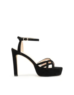 SAMI110 LATTICE FRONT PLATFORM SANDAL