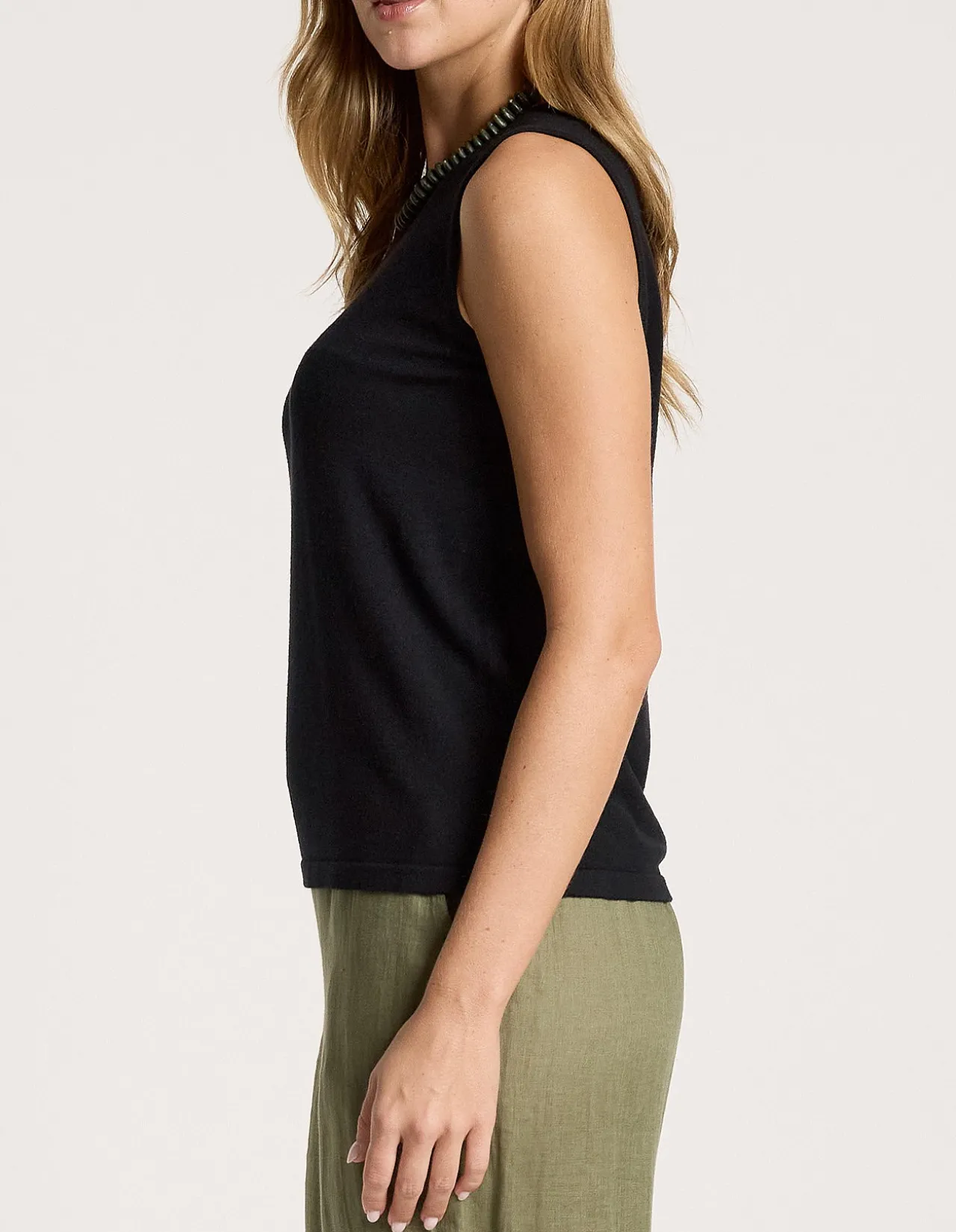 Samira Soft Knit Sleeveless Tank Top