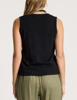 Samira Soft Knit Sleeveless Tank Top