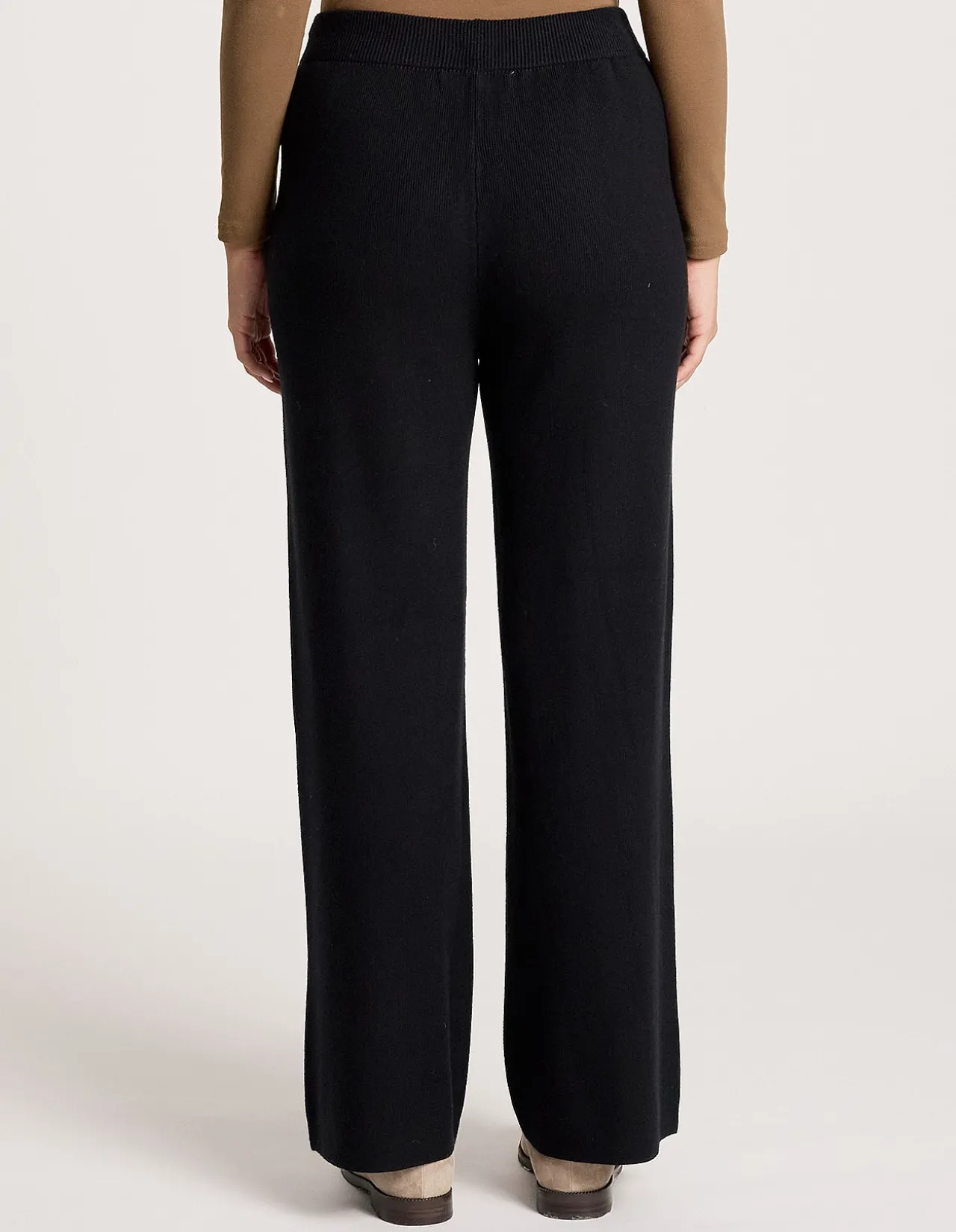 Samira Ribbed Wide Leg Knit Pant