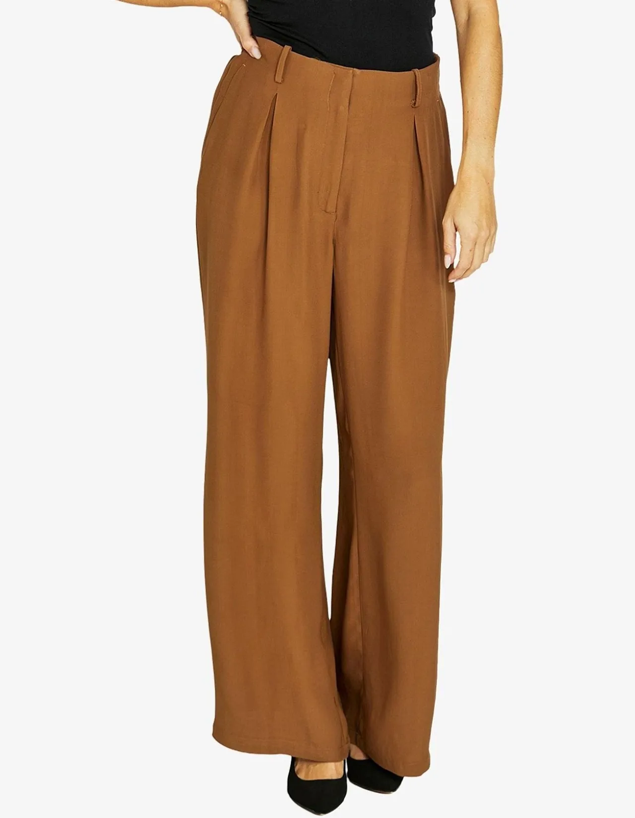 Sammi Viscose Wide Leg Tailored Pant