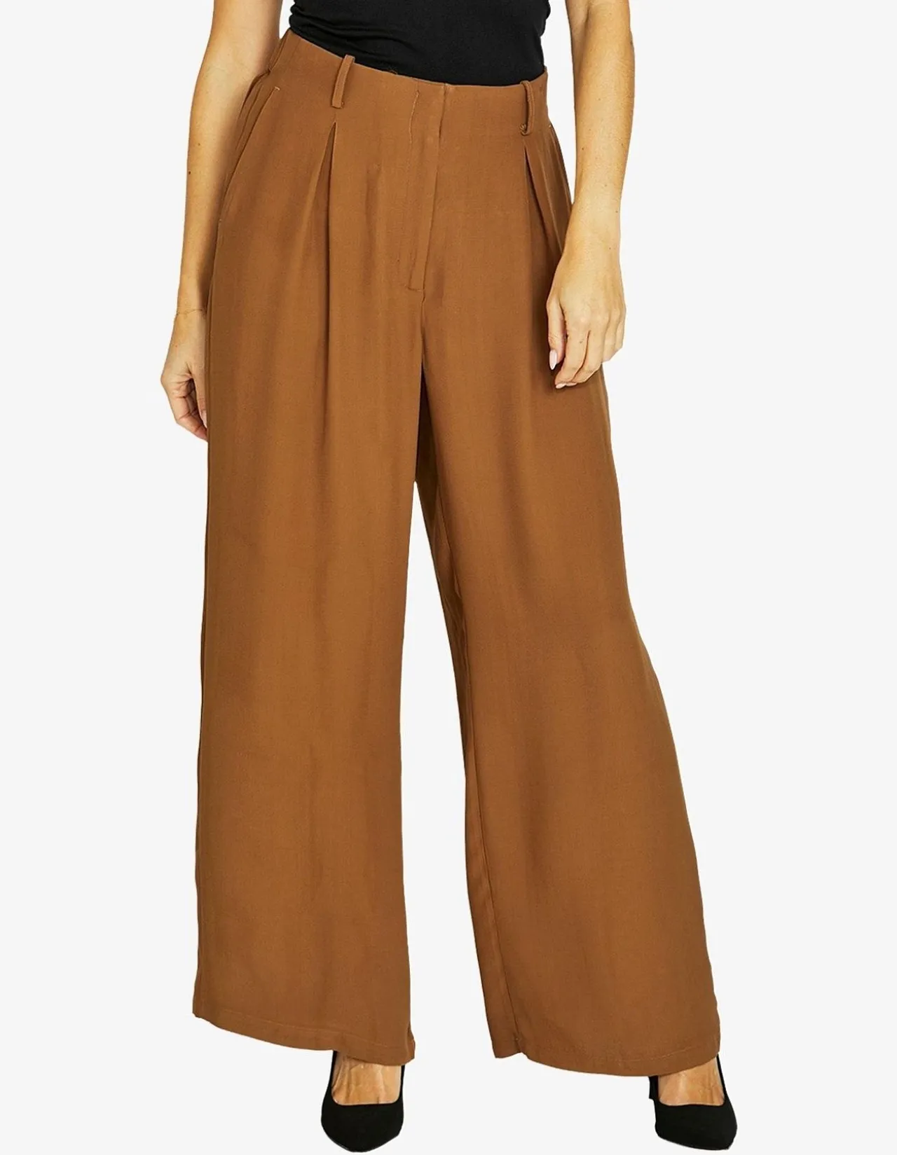 Sammi Viscose Wide Leg Tailored Pant