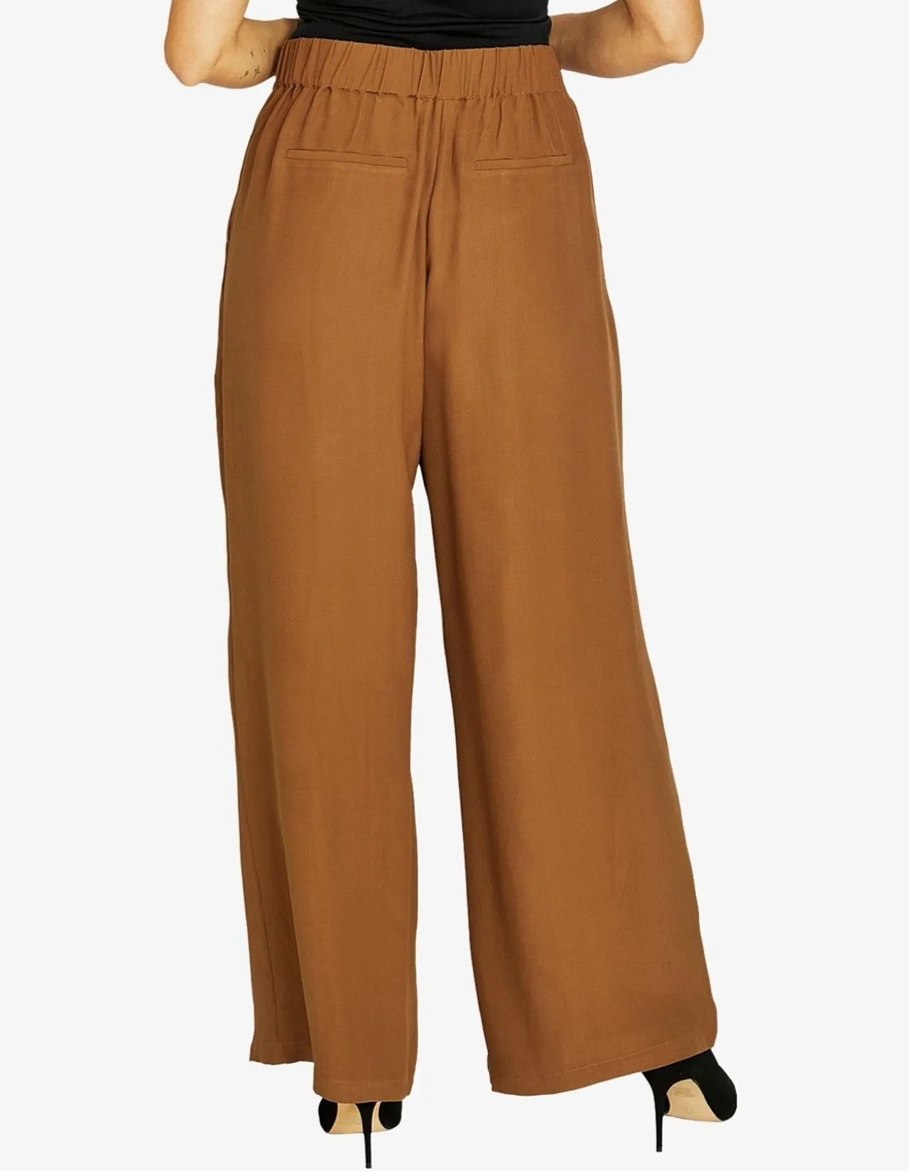 Sammi Viscose Wide Leg Tailored Pant