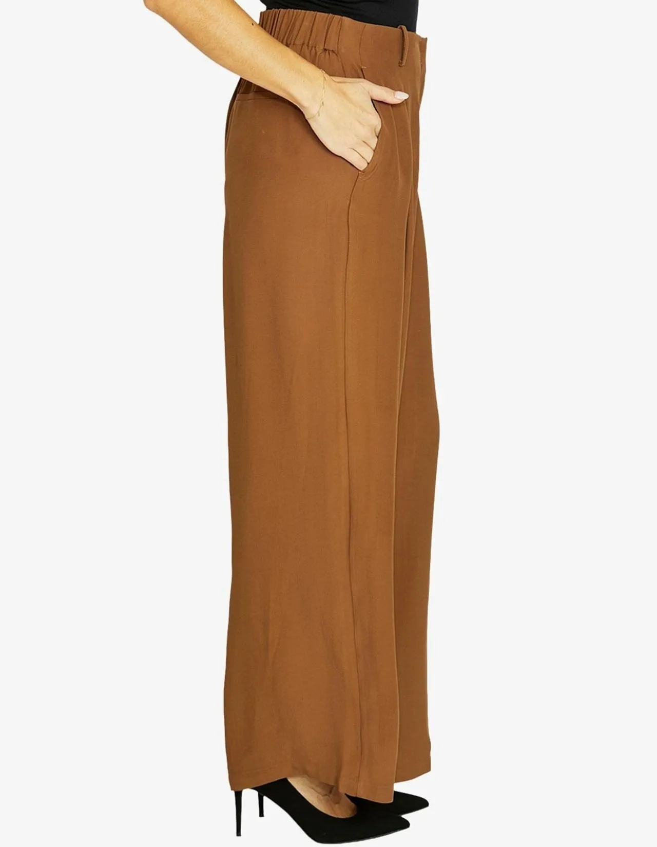 Sammi Viscose Wide Leg Tailored Pant