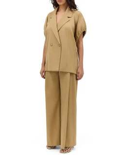 SAND WOOL SUITING PERUSE JACKET