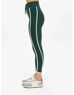 Santa Fe 63 cm Pocket Stripe Midi Legging