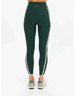 Santa Fe 63 cm Pocket Stripe Midi Legging