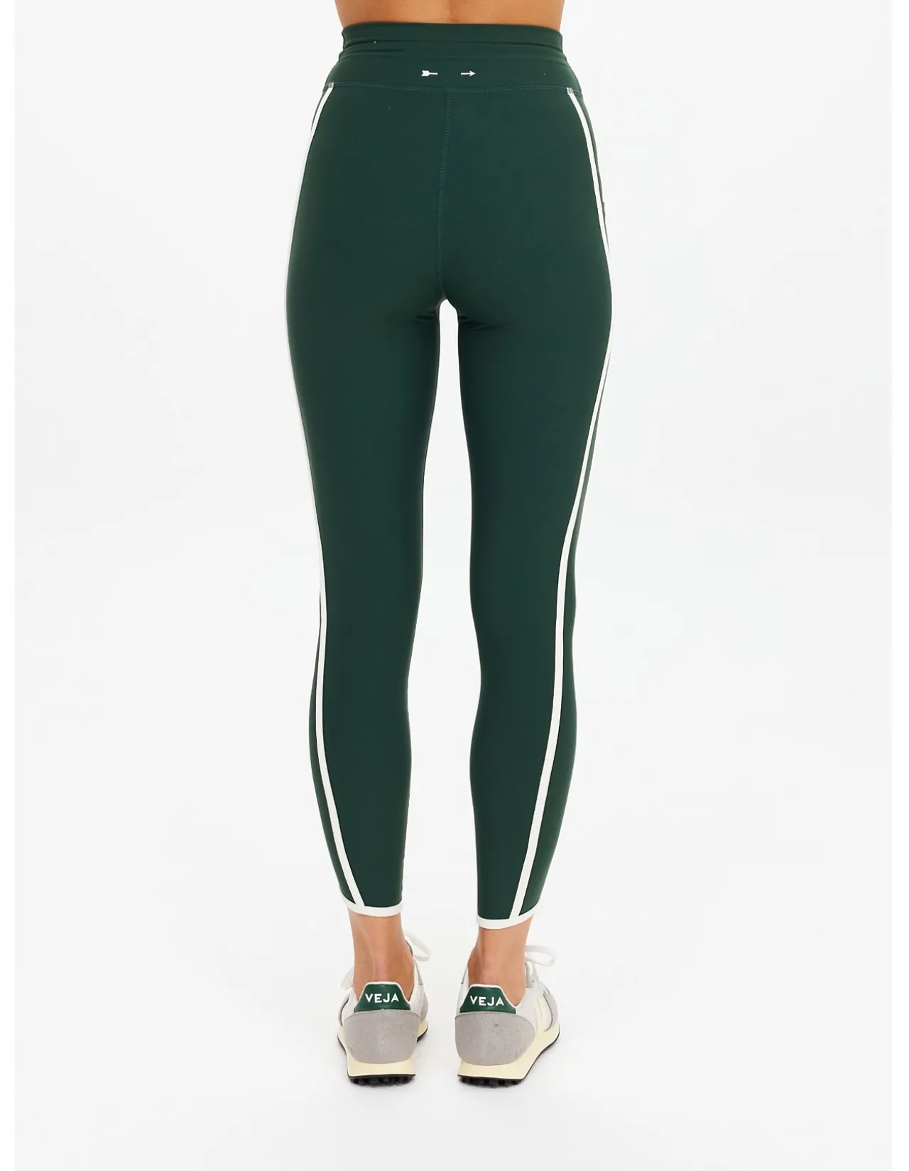 Santa Fe 63 cm Pocket Stripe Midi Legging