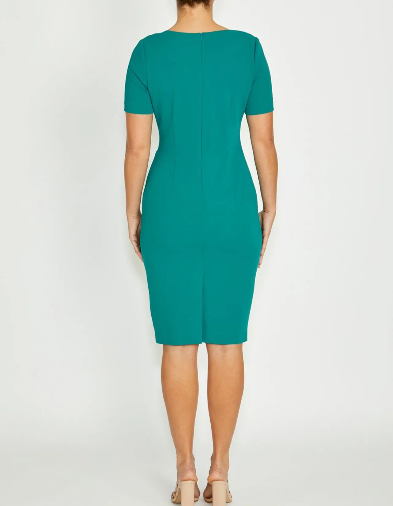 SARA COZUMEL CREPE DRESS