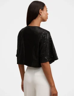 SASHA SEQUIN CAPE