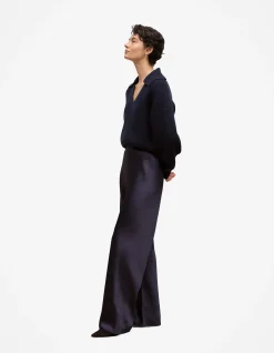 Satin Bias Cut Pant
