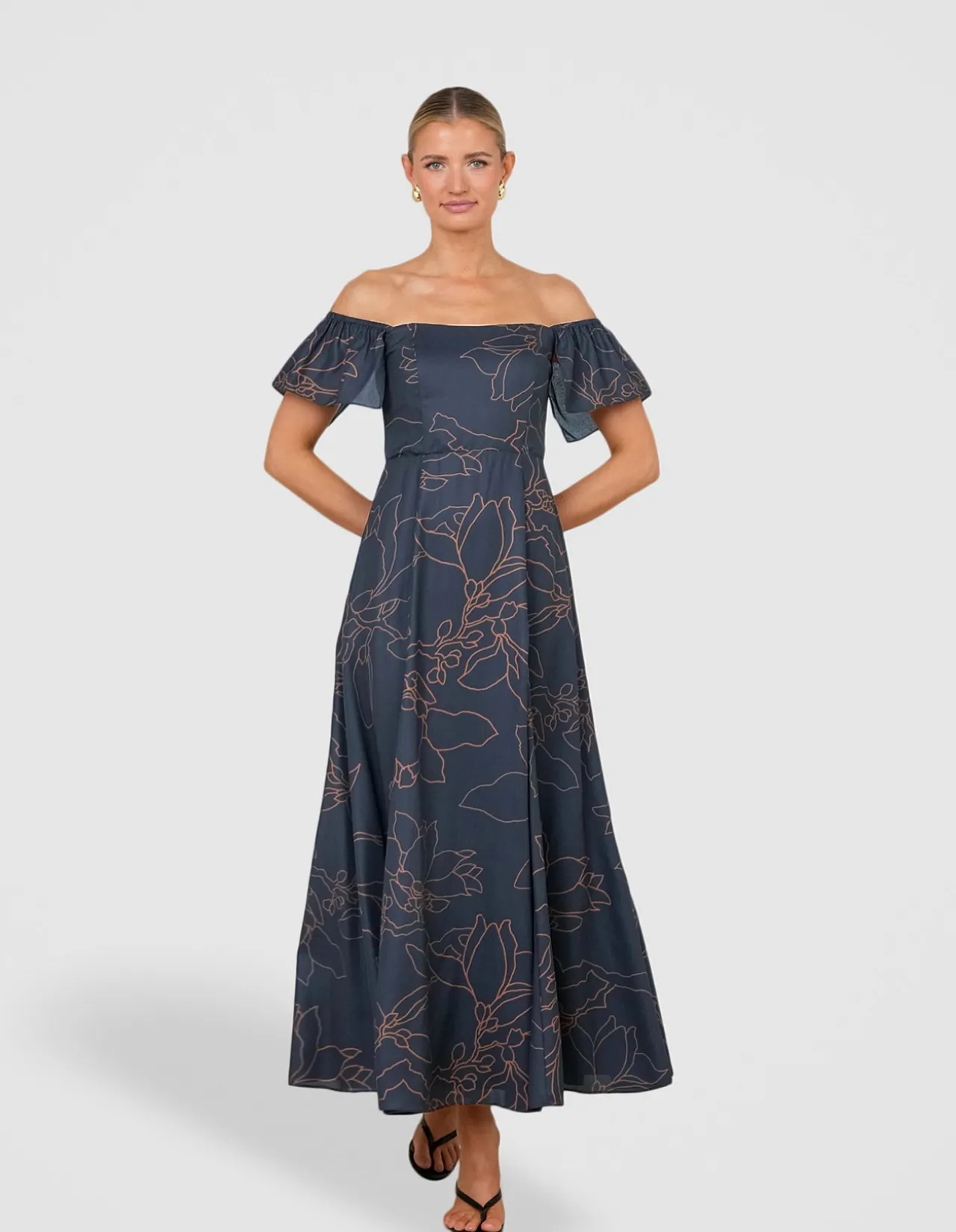 SAVANNAH OFF SHOULDER GOWN