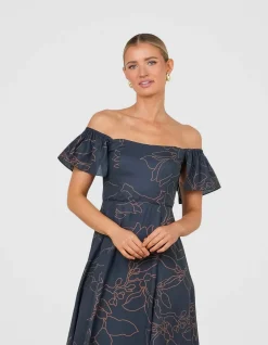 SAVANNAH OFF SHOULDER GOWN