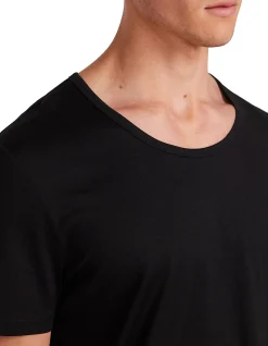 SCOOP NECK T-SHIRT