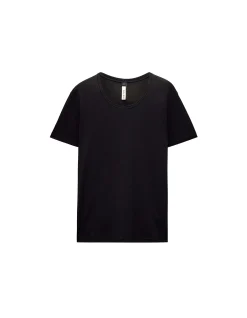 SCOOP NECK T-SHIRT