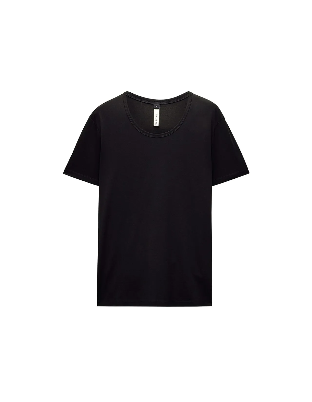 SCOOP NECK T-SHIRT