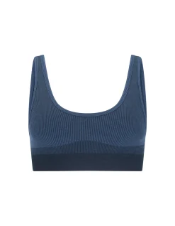 SCOOP WOOL CROP - DENIM