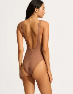 Sea Dive Retro One Piece Swimsuit