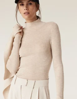 Seamless Merino Turtle Neck