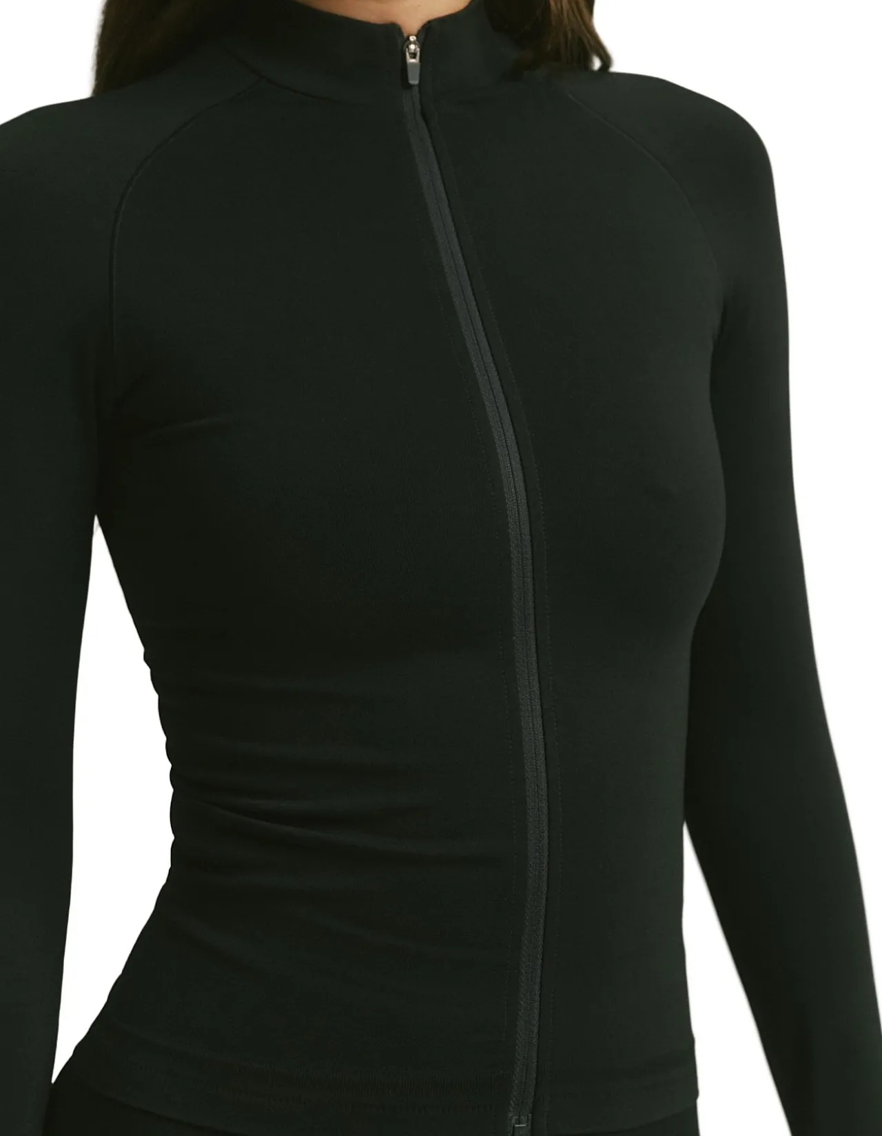 Seamless Sculpt Long Sleeve Zip Up Top