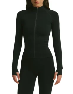 Seamless Sculpt Long Sleeve Zip Up Top