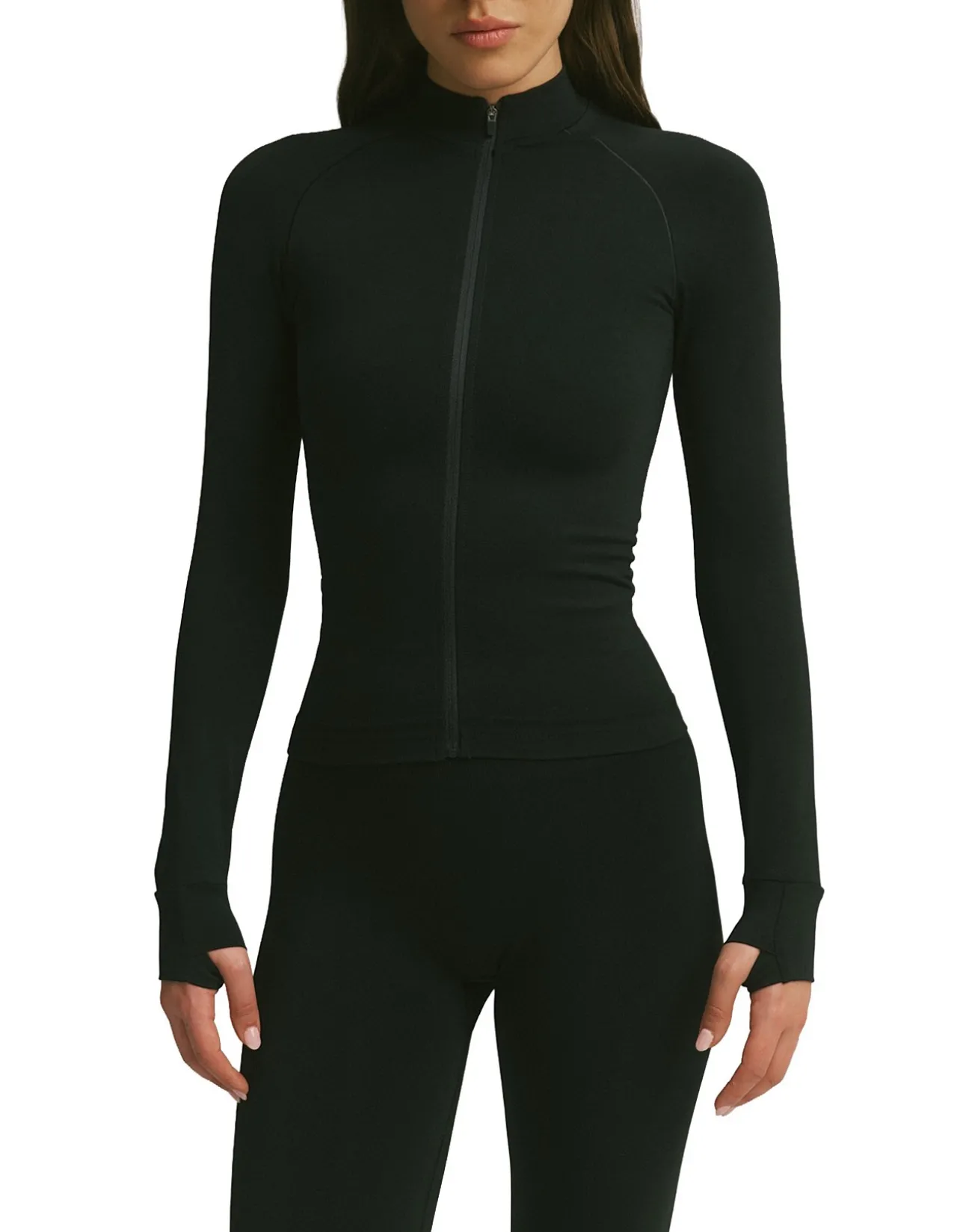 Seamless Sculpt Long Sleeve Zip Up Top
