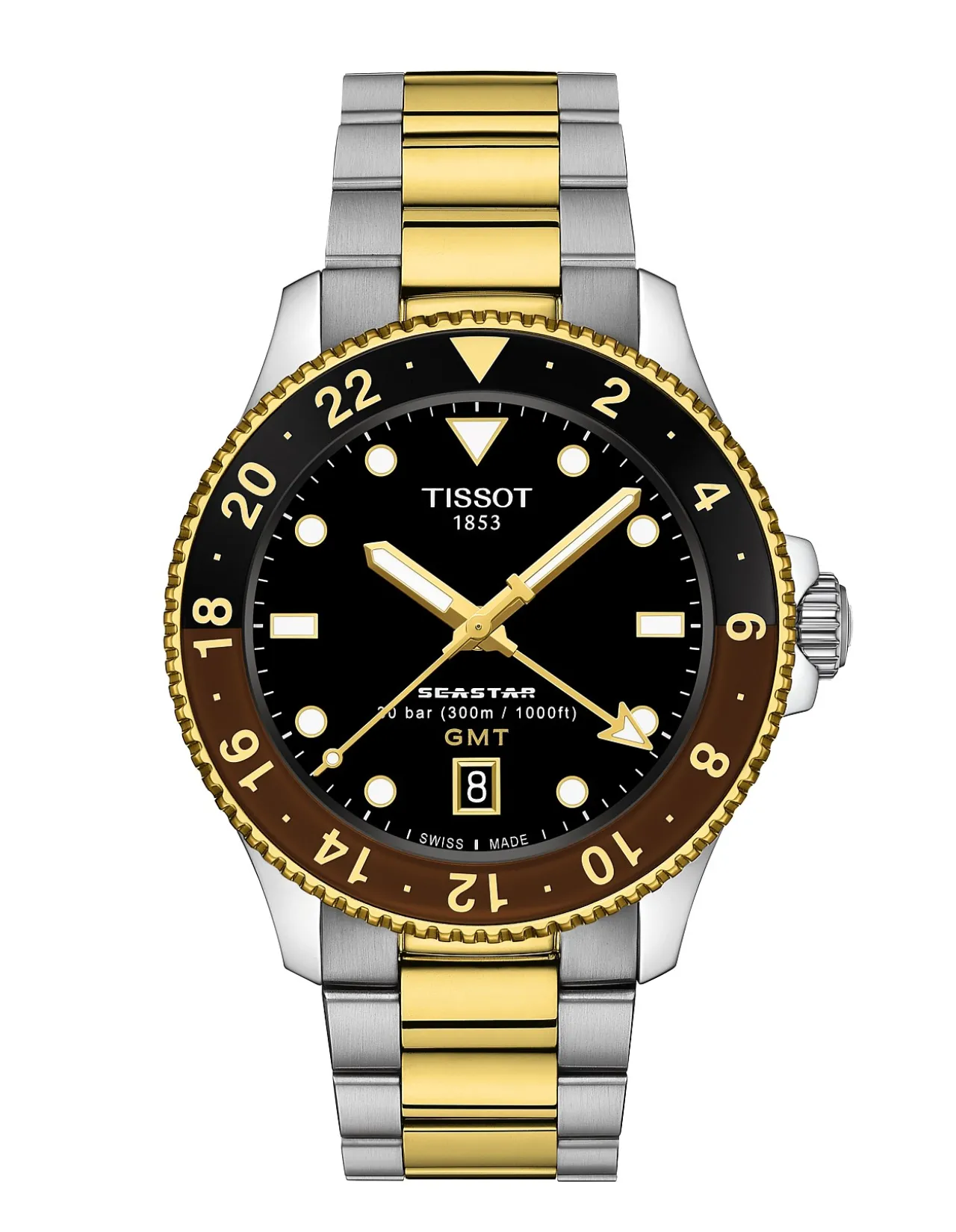 SEASTAR 1000 GMT 40MM T1208522205100 WATCH