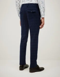 Sebastian Windowpane Check Tailored Pant