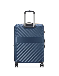 Securitech Patrol 66cm Expandable Hard Shell Suitcase Blue