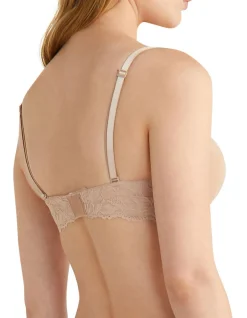 SEDUCTIVE COMFORT LOTUS FLORAL LIFT STRAPLESS BRA