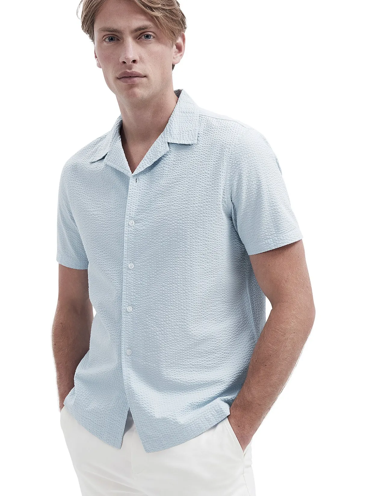 SEERSUCKER REGULAR FIT SHIRT