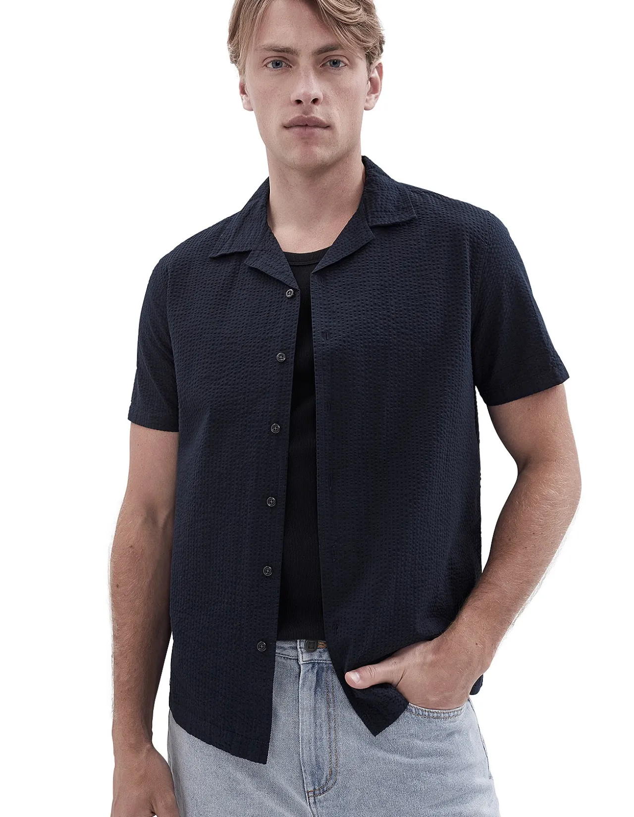 SEERSUCKER REGULAR FIT SHIRT