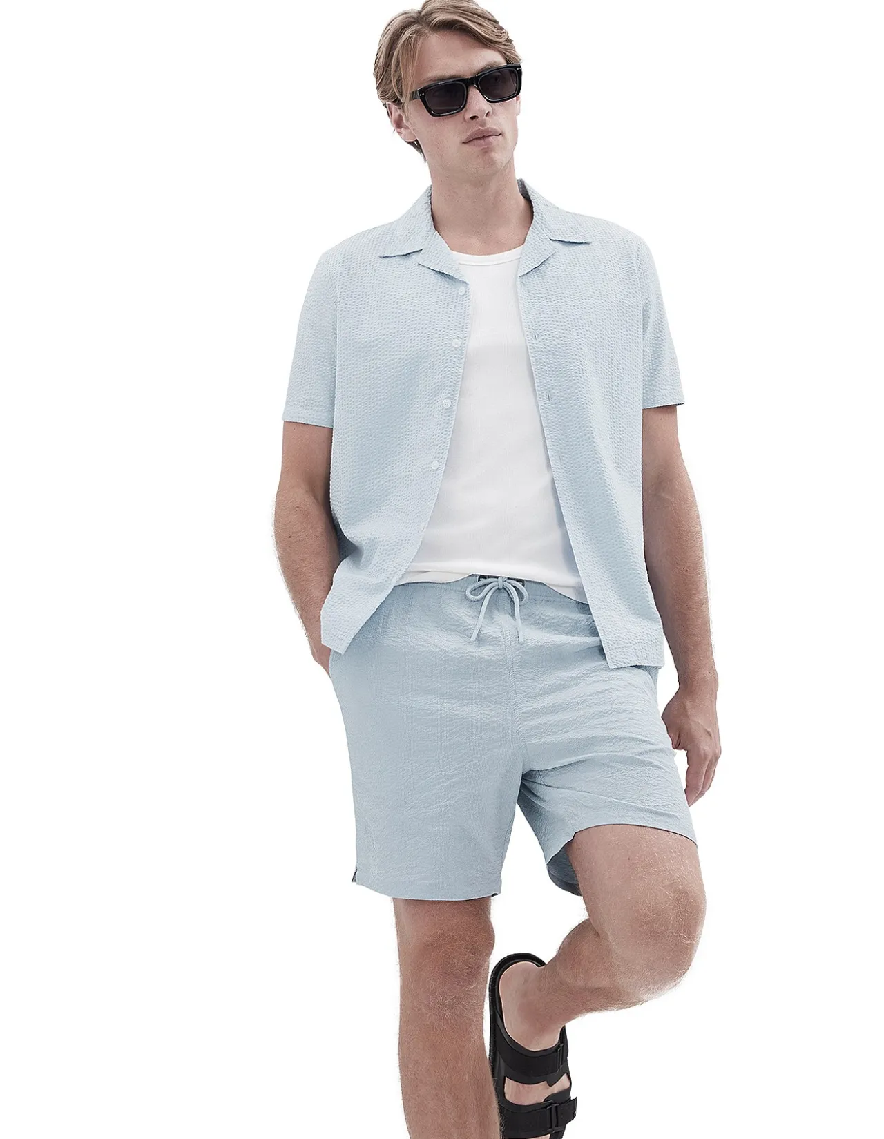 SEERSUCKER REGULAR FIT SHIRT