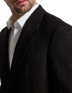 SEERSUCKER CHECK BLAZER