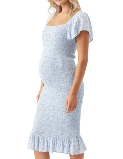 Selma Shirred Dress
