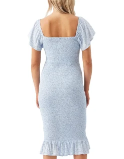 Selma Shirred Dress