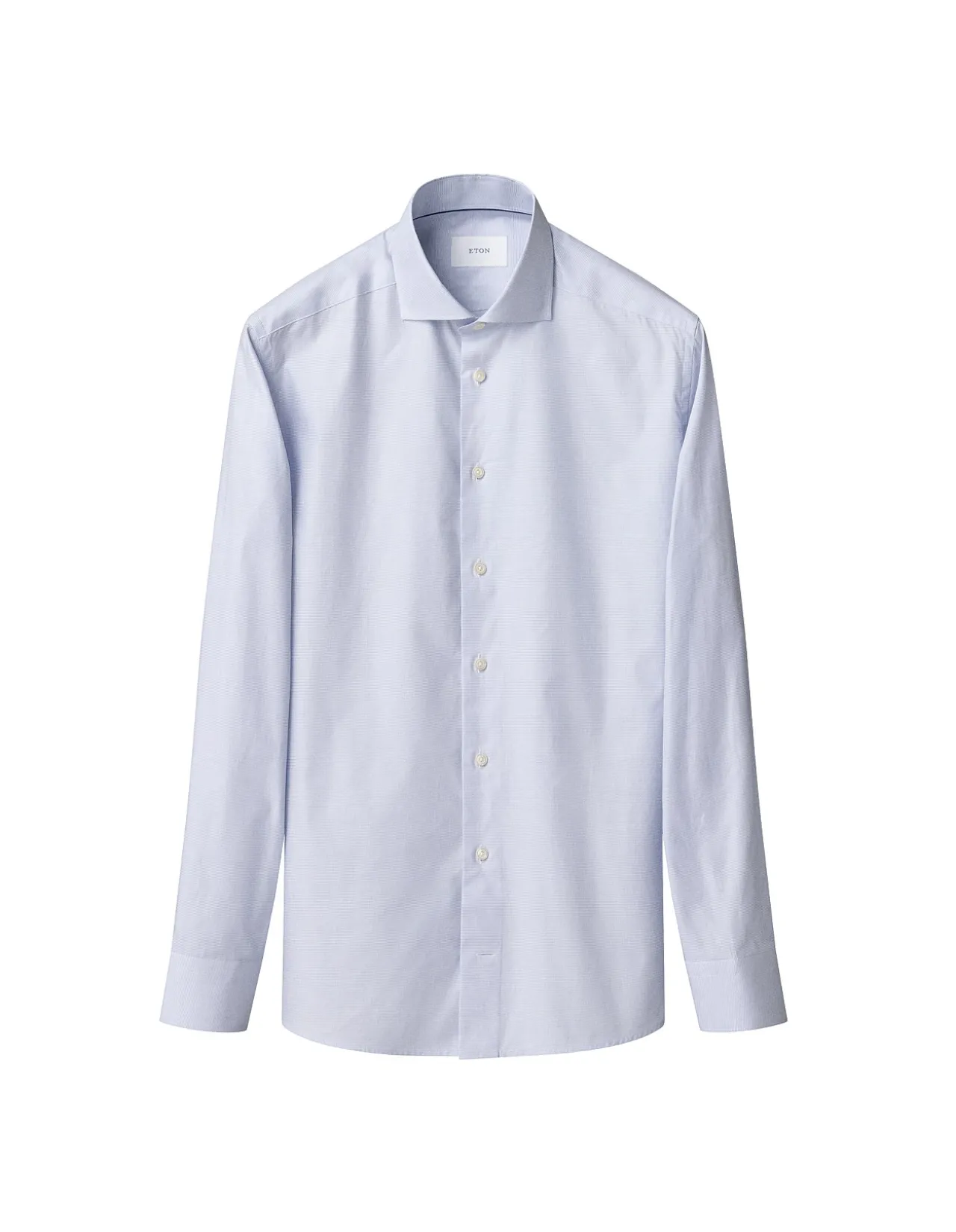 SEMI-SOLID SLIM FIT FINE TWILL SHIRT