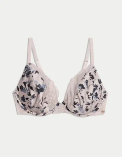 Senna Silk & Lace NP Wired Plunge Bra