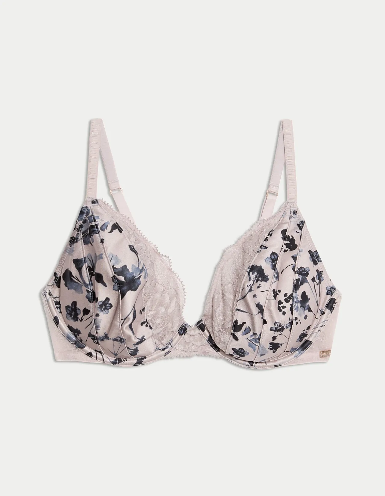 Senna Silk & Lace NP Wired Plunge Bra