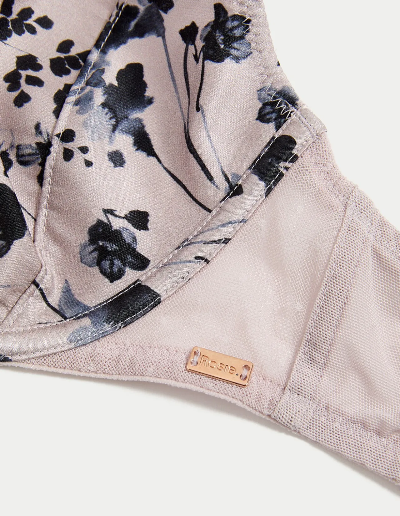 Senna Silk & Lace NP Wired Plunge Bra