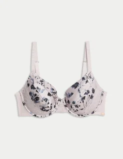 Senna Silk & Lace Wired Full Cup Bra