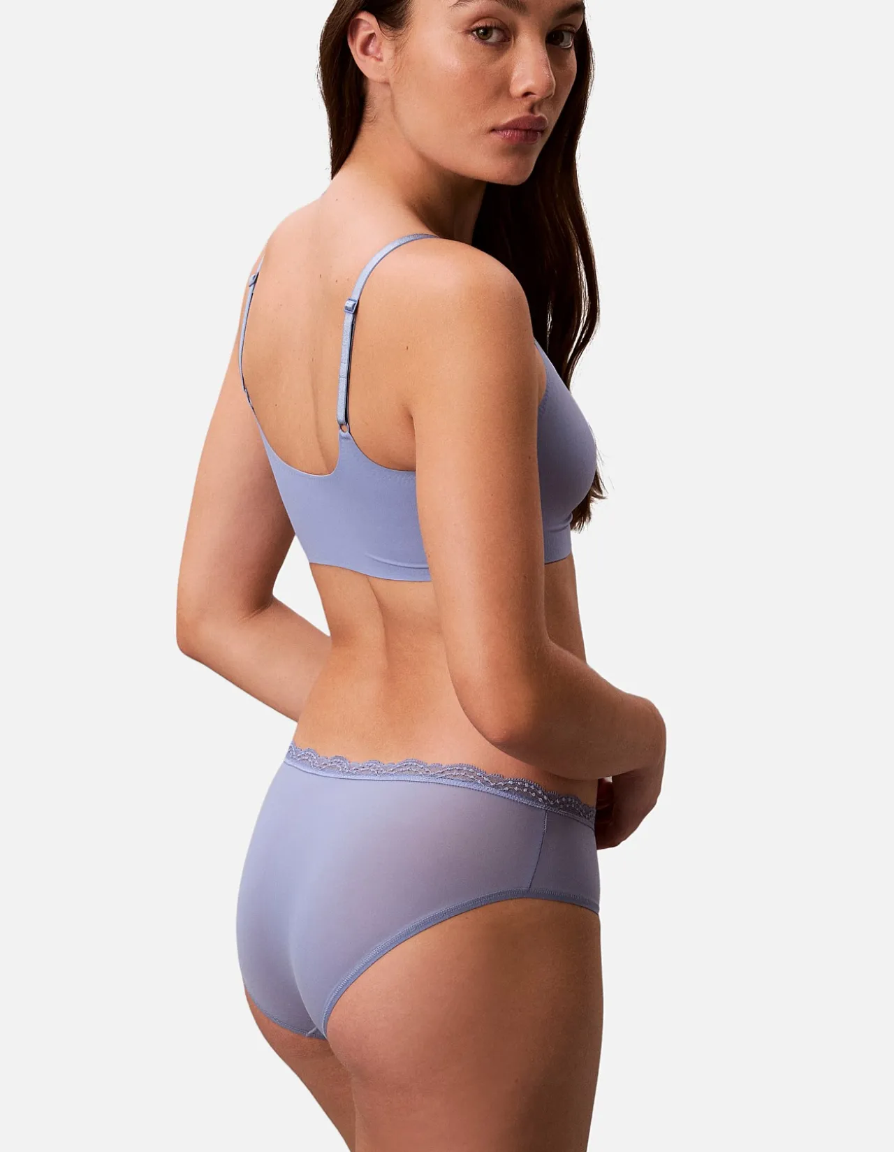 SENSUAL LACE TRIM HIPSTER