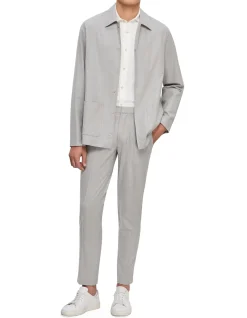 SETH WOOL FLANNEL SUIT JACKET