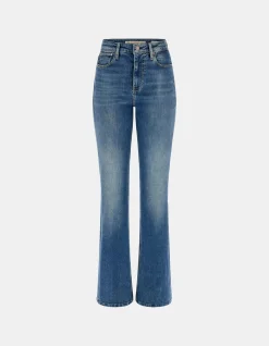 Sexy Flare High Rise Blue Denim Jeans